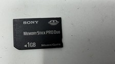 Sony Memory Stick PRO Duo 1GB MagicGate Memory Compatible for PSP MSX-M1GST
