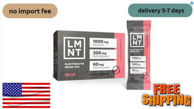 LMNT Zero Sugar Electrolytes - Raspberry Salt | Drink Mix | 30-Count