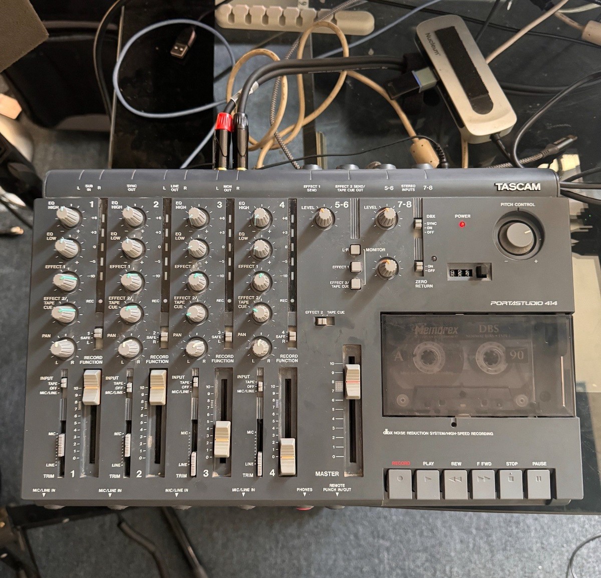 TASCAM Portastudio 414MKII 4-track Cassette Recorder for sale