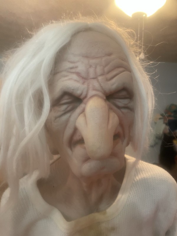 Distortions Unlimited Grandpa Halloween Animated Prop