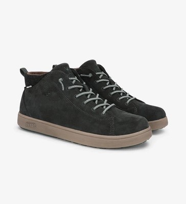 PITAS - HERRENSCHUH POLNISCH WILDLEDER GRAU AUSTIN MAUS