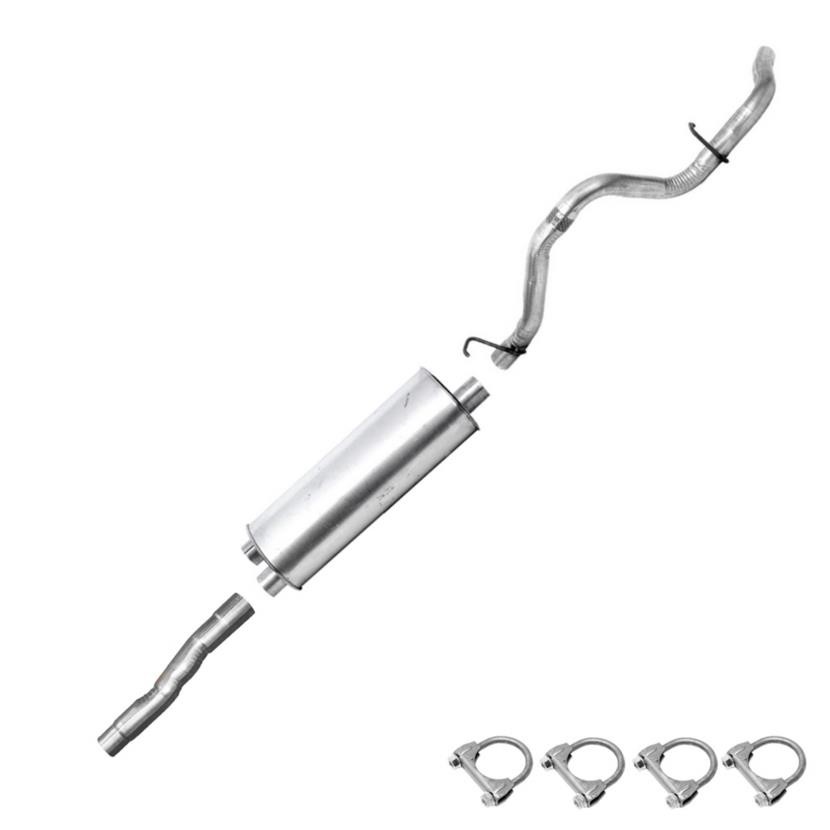 Cat Back Exhaust System Kit fits: 96-2000 K2500 141.5" WB 5.7L / 7.4L