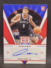 2021-22 Panini Chronicles - Hometown Heroes Rookie Auto David Duke Jr. #HHR-DDJ