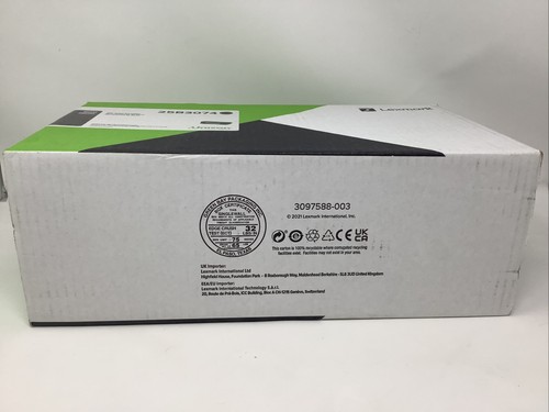 Genuine Lexmark 25B3074 Black Extra High Yield Toner Cartridge for XM5365, 5370 - 第 10/12 張圖片