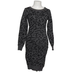 Holland House Fashion, Kleid, Größe: S, Grau/Schwarz, Acryl/Baumwolle #DpF