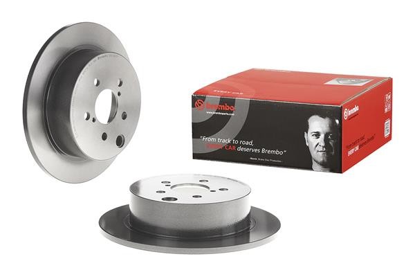 2x Brake Discs Pair Solid fits SUBARU FORESTER SJ 2.0D Rear 2013 on EE20Z 274mm