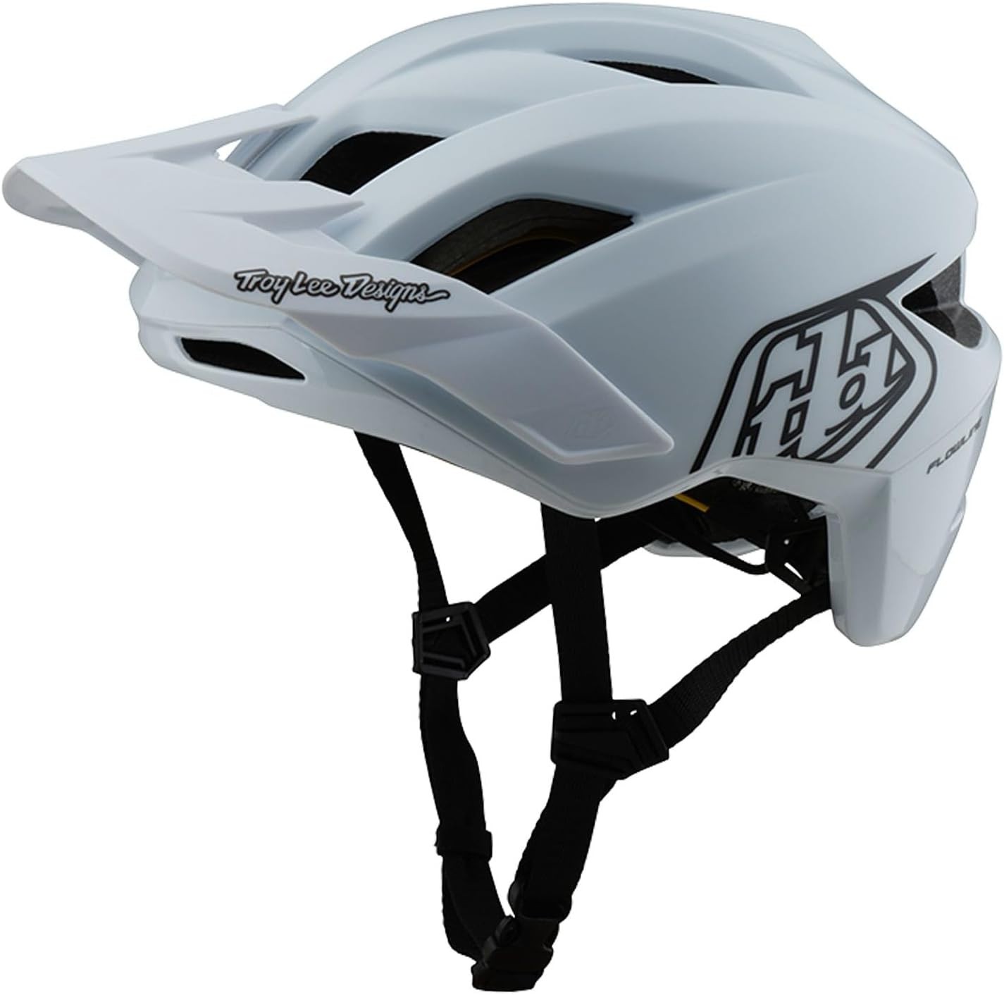 NEW Troy Lee Designs FLOWLINE MTB BMX Bicycle Helmet White/Black Size M/L