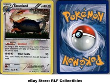 2012 Pokemon, B&W Boundaries Crossed, #122/149 Stoutland, Holo Rare on eBay