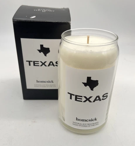 New-Homesick Candle-Texas Scented-Natural Soy Wax Blend-13.75 Ounces