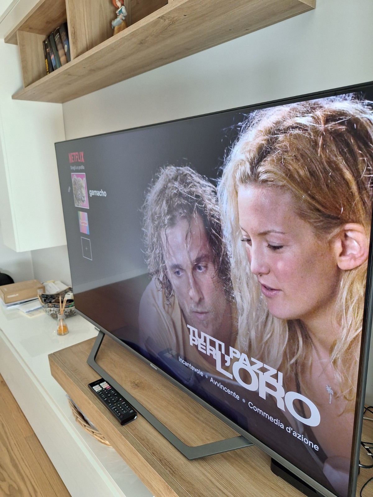 Hisense 50A6100 TV Q LED 50" 4K 2160p Smart TV Netflix Nero HDMI
