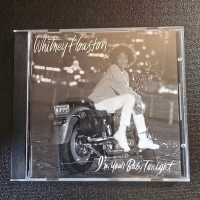 Whitney Houston   I'm Your Baby Tonight CD 1990 R&B Pop Arista