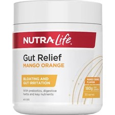* Nutra-Life Gut Relief Mango Orange 180g 