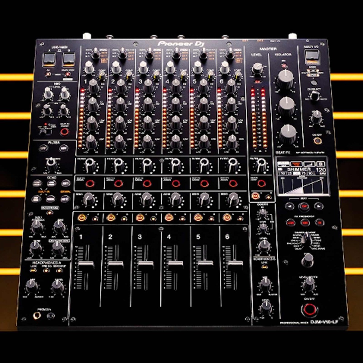 Pioneer DJM-V10-LF Limited Edition 6-Channel 4 Band EQ Serato DVS