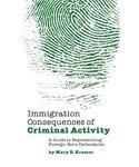 IMMIGRATION CONSEQUENCES OF CRIMINAL ACTIVITY: A GUIDE TO By Mary E. Kramer VG