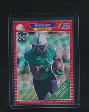 BRENDEN KNOX 2021 LEAF PRO SET RED RC PARALLEL 20/75 #09