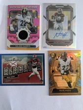 2023 PANINI PRIZM NAJEE HARRIS AUTOGRAPH , GOLD STANDARD ,  MUCH MORE