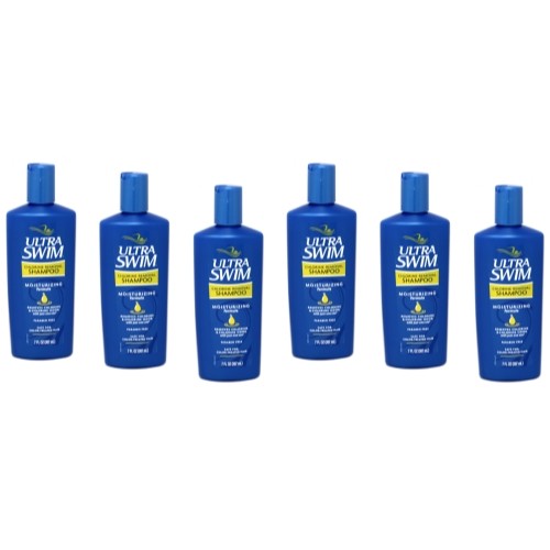 6 Pack Ultraswim Chlorine Removal Shampoo Moisturizing Formula 7 Oz Each