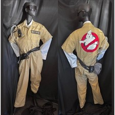 Ghostbusters One-of-a-Kind Hand Painted Costume -Unisex Medium