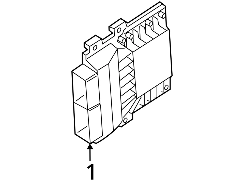 Компьютер двигателя Lincoln Continental ECU PCM ECM PCU оригинальный Hd9a-12a650-ua NF4QT - Изображение 4 из 4