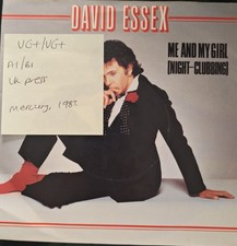 David Essex Me & My Girl Vinyl Record 7" VG+/VG+ MER 107 1982