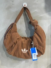 adidas Corduroy Large Shoulder Bag 3.0 Women's Casual Fashion Sports Bag KT0860