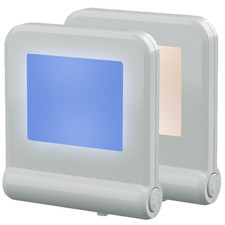 Plug in LED Night Light with Smart Dusk to Dawn Sensor, Multi-Color Changeable N