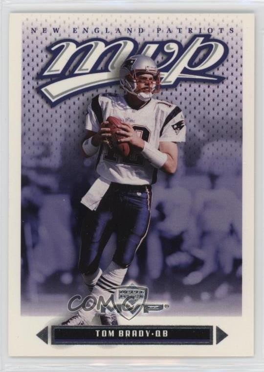 2003 Upper Deck MVP Tom Brady #141 8cx