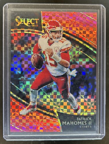 2018 Panini Select Patrick Mahomes II Red Prizm Field Level #/49 Chiefs