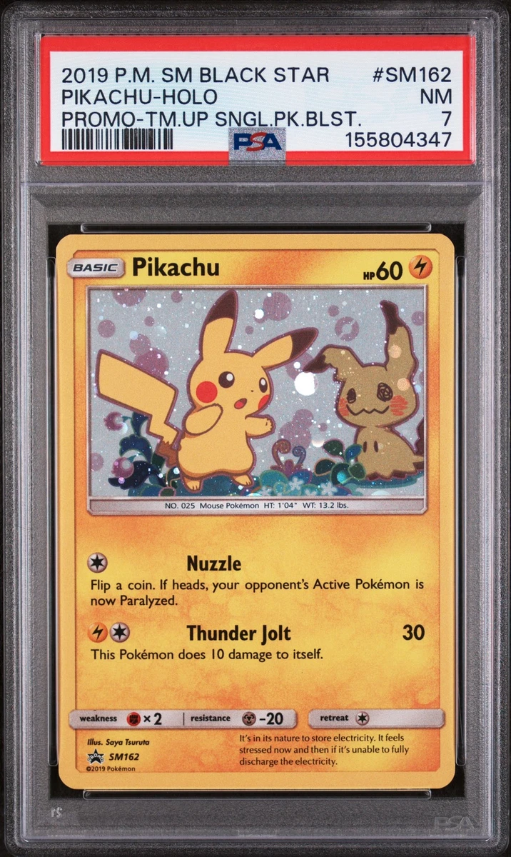 Pikachu Pokémon TCG Professional Sports Authenticator (PSA) Grade