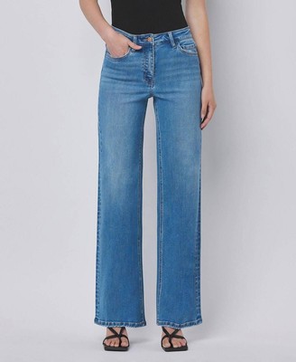 Flying Monkey High Rise Wide Leg Jeans Refinery