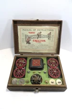 1920 Gilbert Erector Set #6 Complete, Inventoried, Organized,  Box, Motor