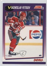 1991-92 Score American Viacheslav Fetisov #184 HOF 0t3