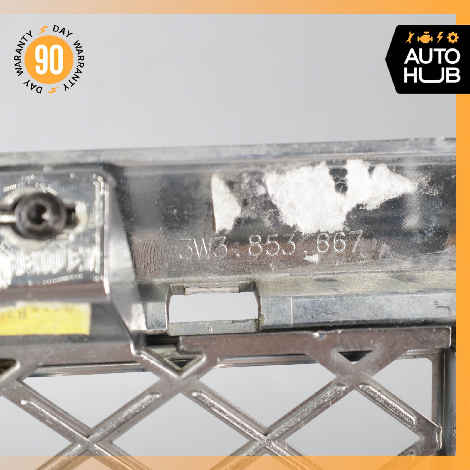 12-18 Bentley Continental GT GTC Hood Radiator Mesh Grille Grill Chrome OEM 30k