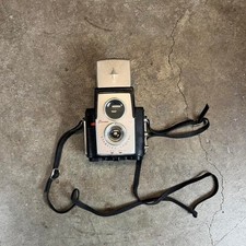 Vintage brownie starflex camera with flash Untested