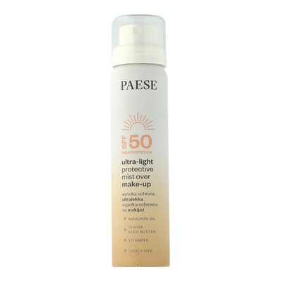 Paese Skincare - Ultra-Light Protective Mist Over Make-Up SPF50 75ml
