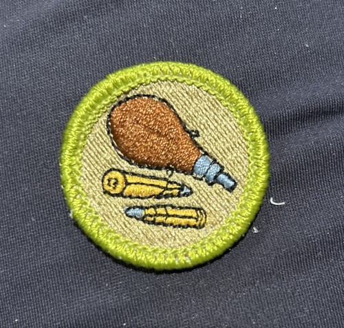 Current Style BSA Boy Scouts Rifle Shooting Merit Badge Patch