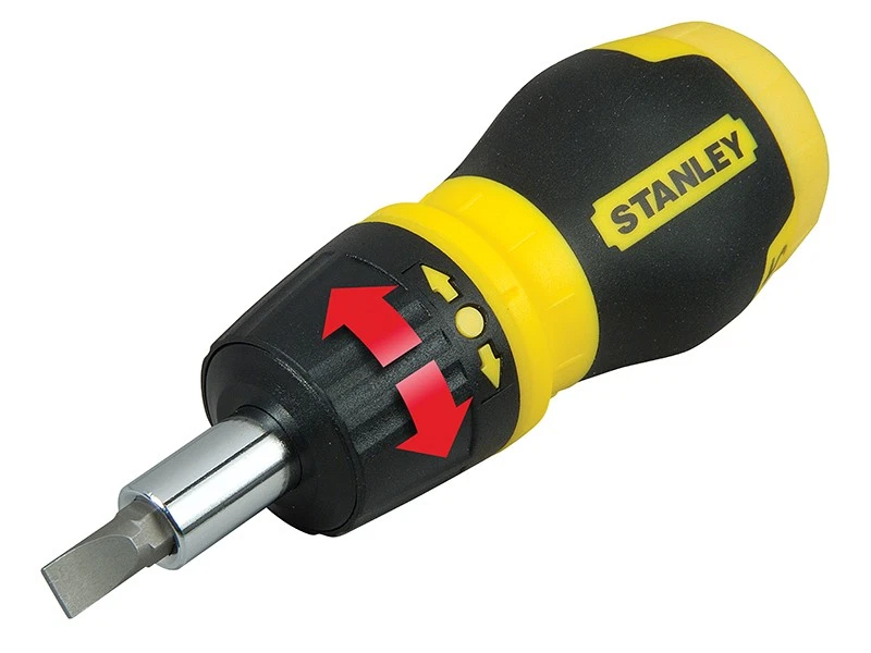  STANLEY® Multibit Ratchet Stubby & Bits STA066358 - Image 3 of 4