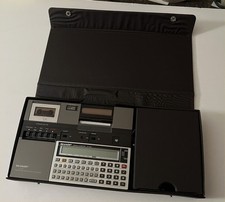 Mint Sharp PC-1261 Pocket Computer Calculator With CE-125 Printer Cassette Unit