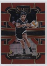 2024 Panini Select WNBA Concourse Red Prizm 6/149 Sydney Colson #40 3m4