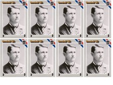 (8) 1990 Interpretive Marketing Baseball Wit #70 Ed Delahanty Card Lot