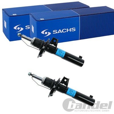 2X SACHS GASDRUCK STOßDÄMPFER VORNE PASSEND FÜR VW BEETLE CADDY GOLF JETTA