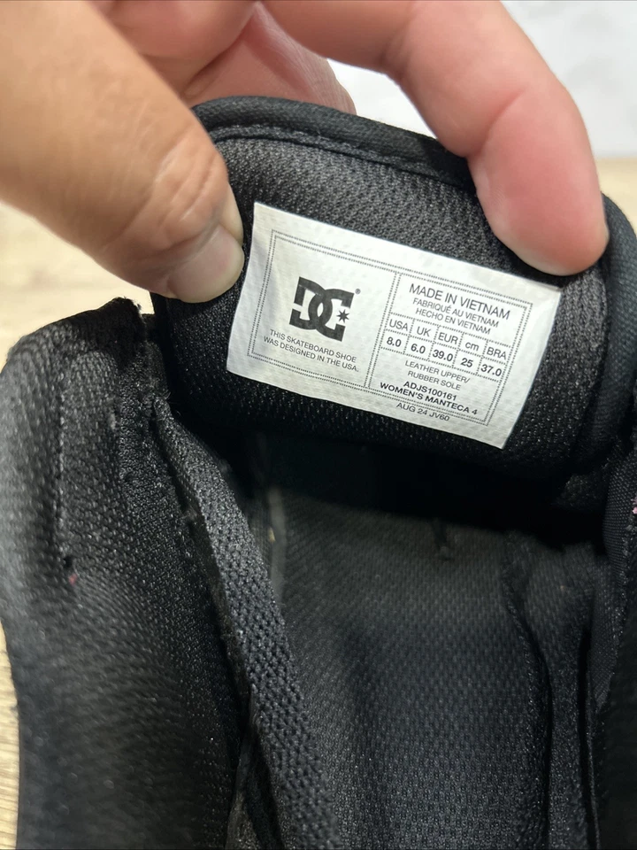 DC Shoes Manteca 4 Women Battleship Crazy Pink  ADJS100161 Battles Shoes Sz 8 - Image 3 of 4