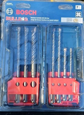 Bosch HCK001 7-Piece SDS-plus Rotary Hammer Drill Bit Set