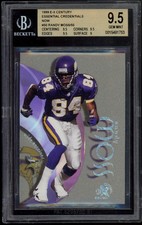 1999 Skybox E-X Century Essential Credentials Now Randy Moss /50 #50 BGS 9.5