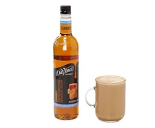 DaVinci Gourmet 750 mL Sugar Free Caramel Flavoring Syrup 25.4 oz
