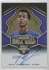 2016 Totally Certified Rookie Roll Call Gold 6/10 Skal Labissiere #21 Auto 9w4