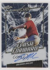 2019 Leaf Flash Flash Forward Blue 37/50 Brennan Malone #BM1 Auto 0q1p