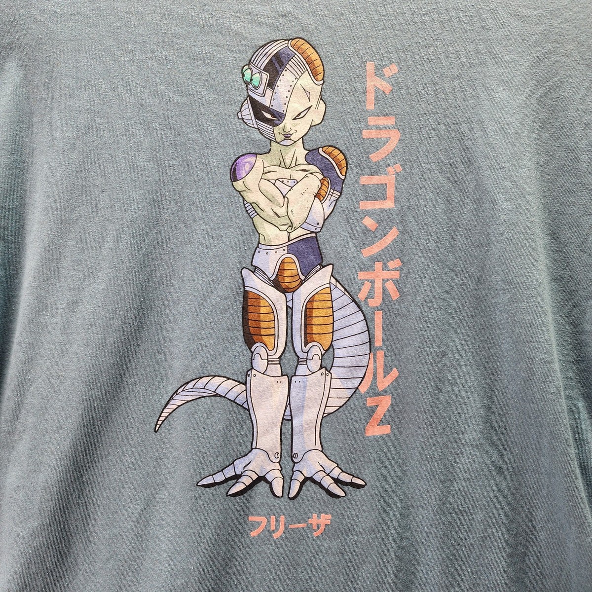 Primitive Dragon Ball Z Frieza T Shirt Mens XL Blue Anime Graphic 