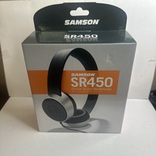 Samson SR450 Studio Headphones On The Ear NEW Unused Cushioned Padded