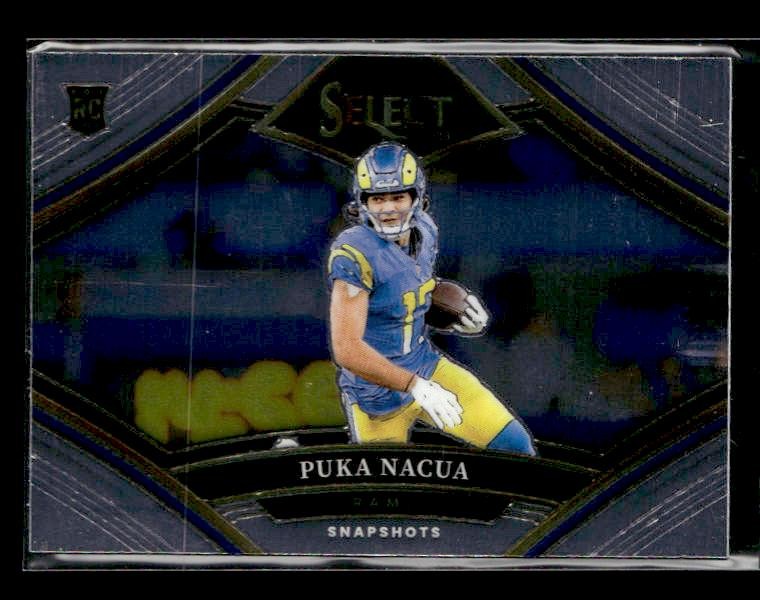2023 Panini Select #SS-PN Puka Nacua Rookie Snapshots Los Angeles Rams